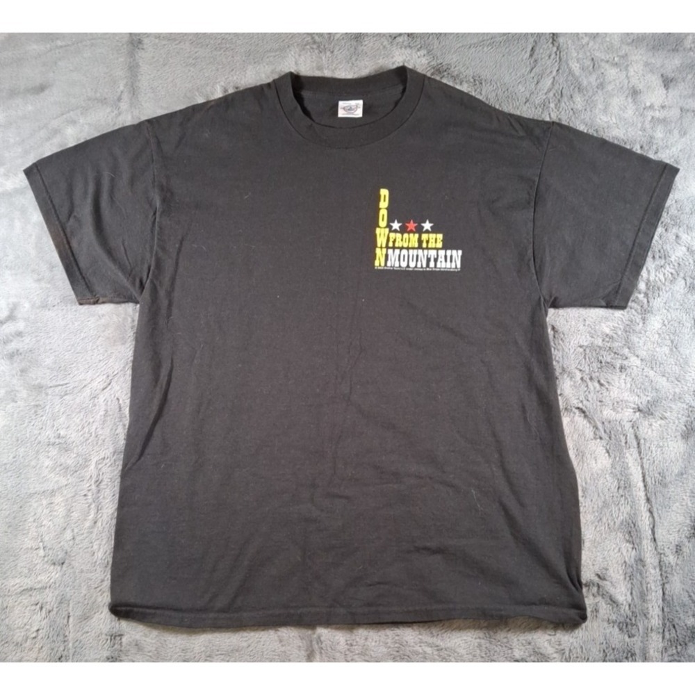 Down From The Mountain TShirt 2002 Brothers‎ Tour Vintage Country Size XL Promo